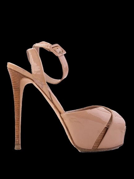 Lesilla Pink Lacquer Sandals — 1