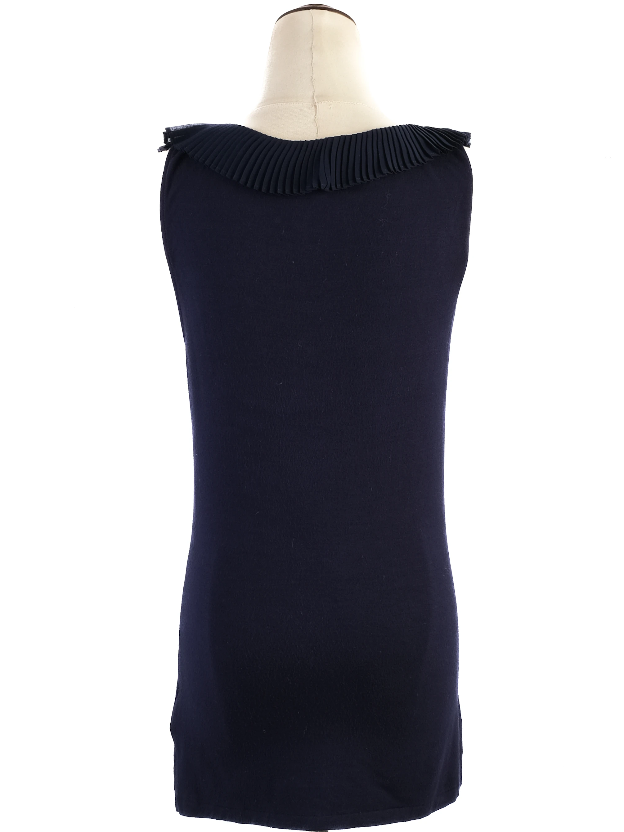 Ralph Lauren Blue Viscose Top — 3