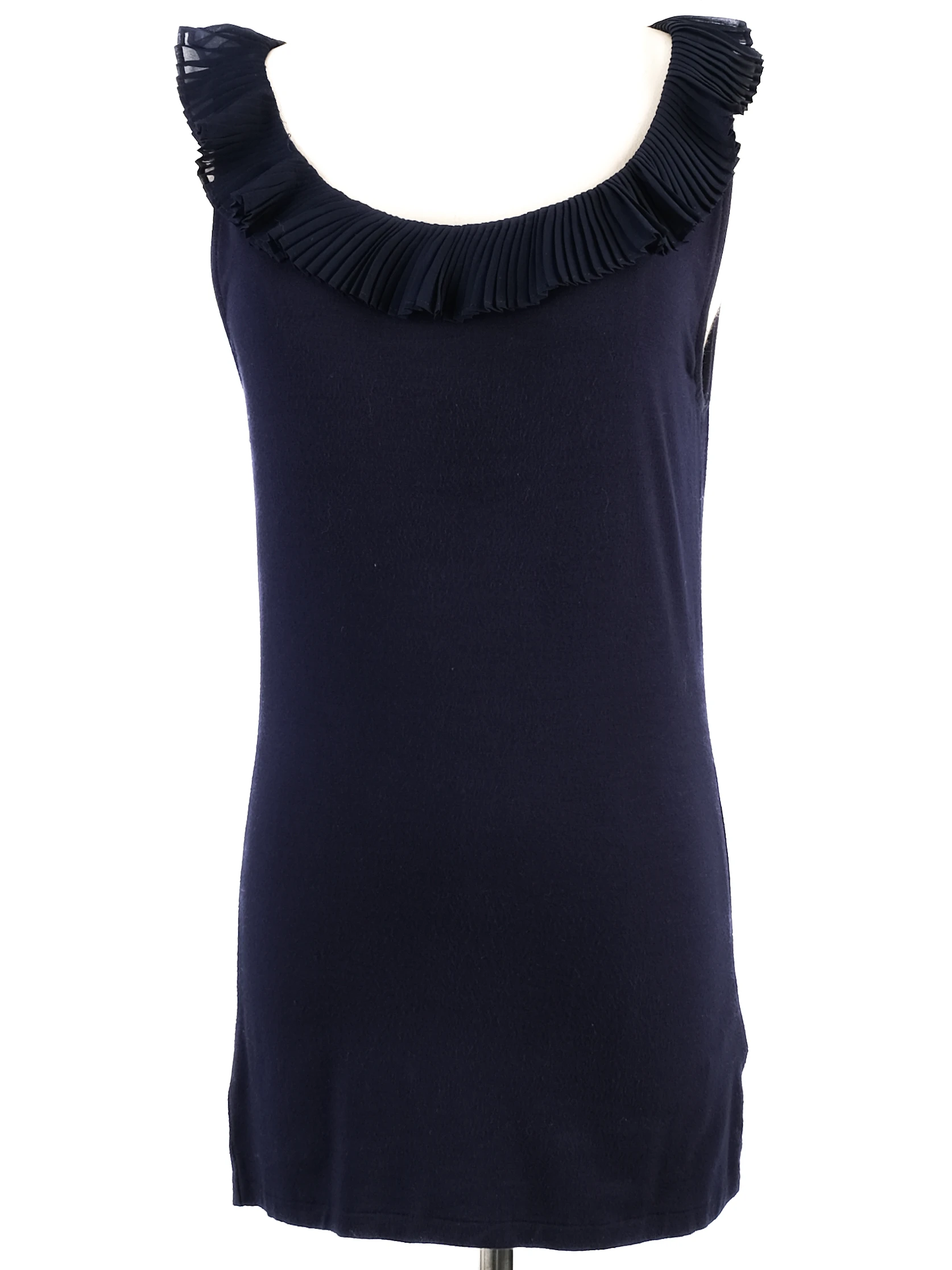 Ralph Lauren Blue Viscose Top — 2