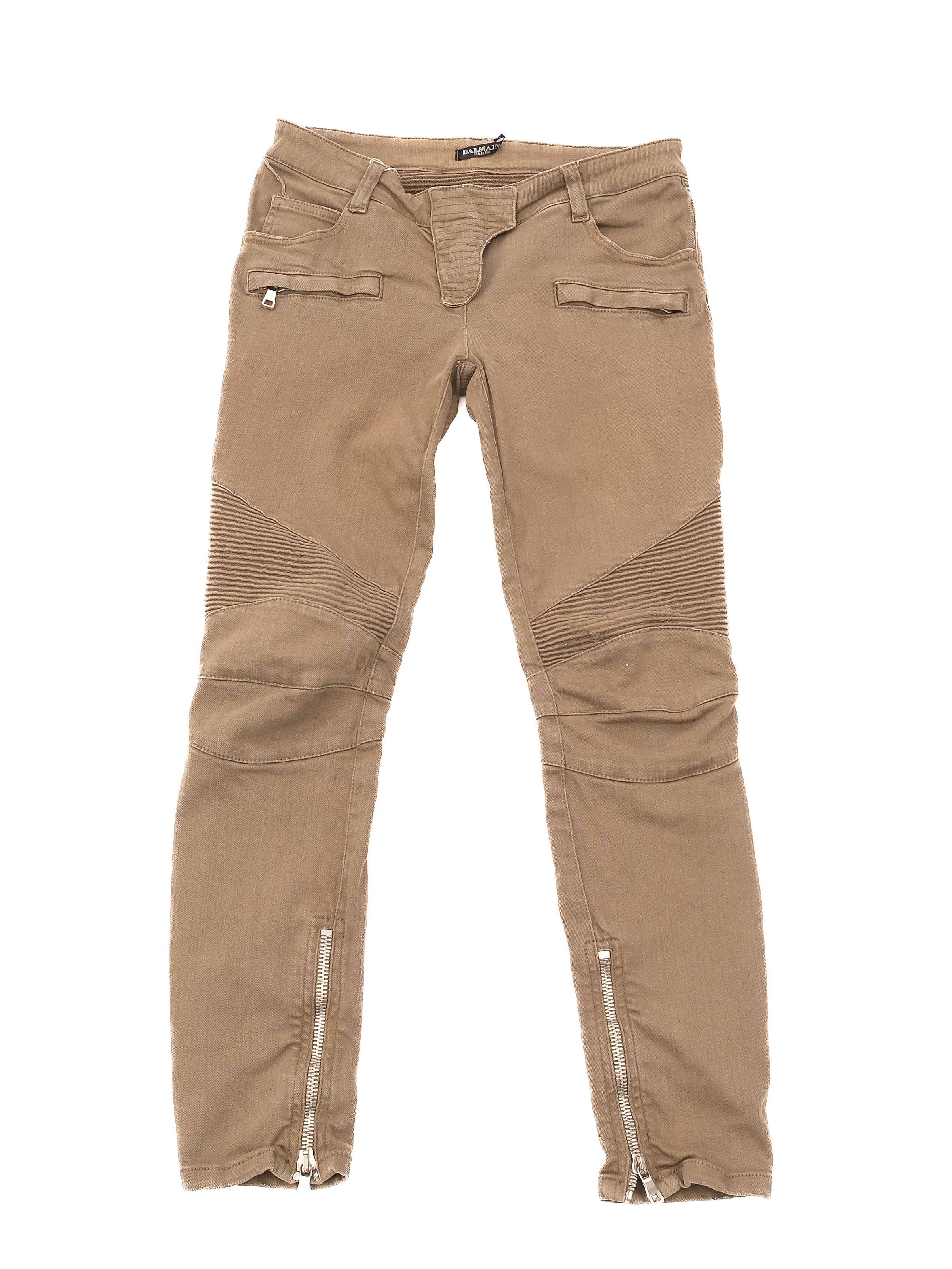 Balmain Green Skinny Jeans — 3
