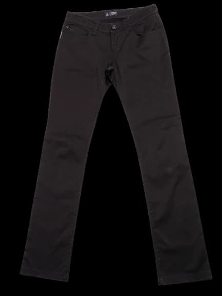 Armani Jeans Black Cotton Casual — photo 1