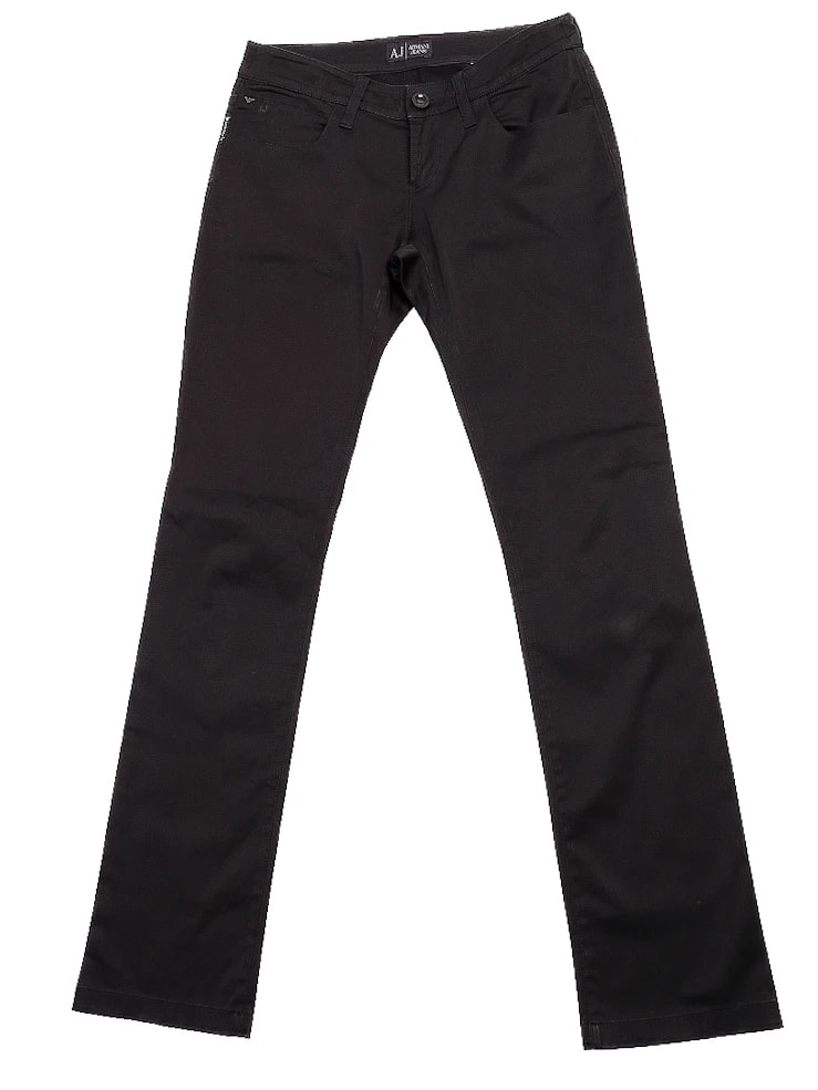 Armani Jeans Black Cotton Casual — 2