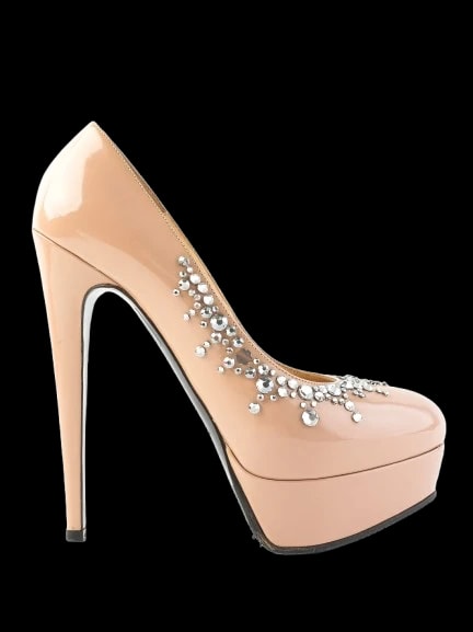 Nando Muzi Pink Leather Pumps — 1