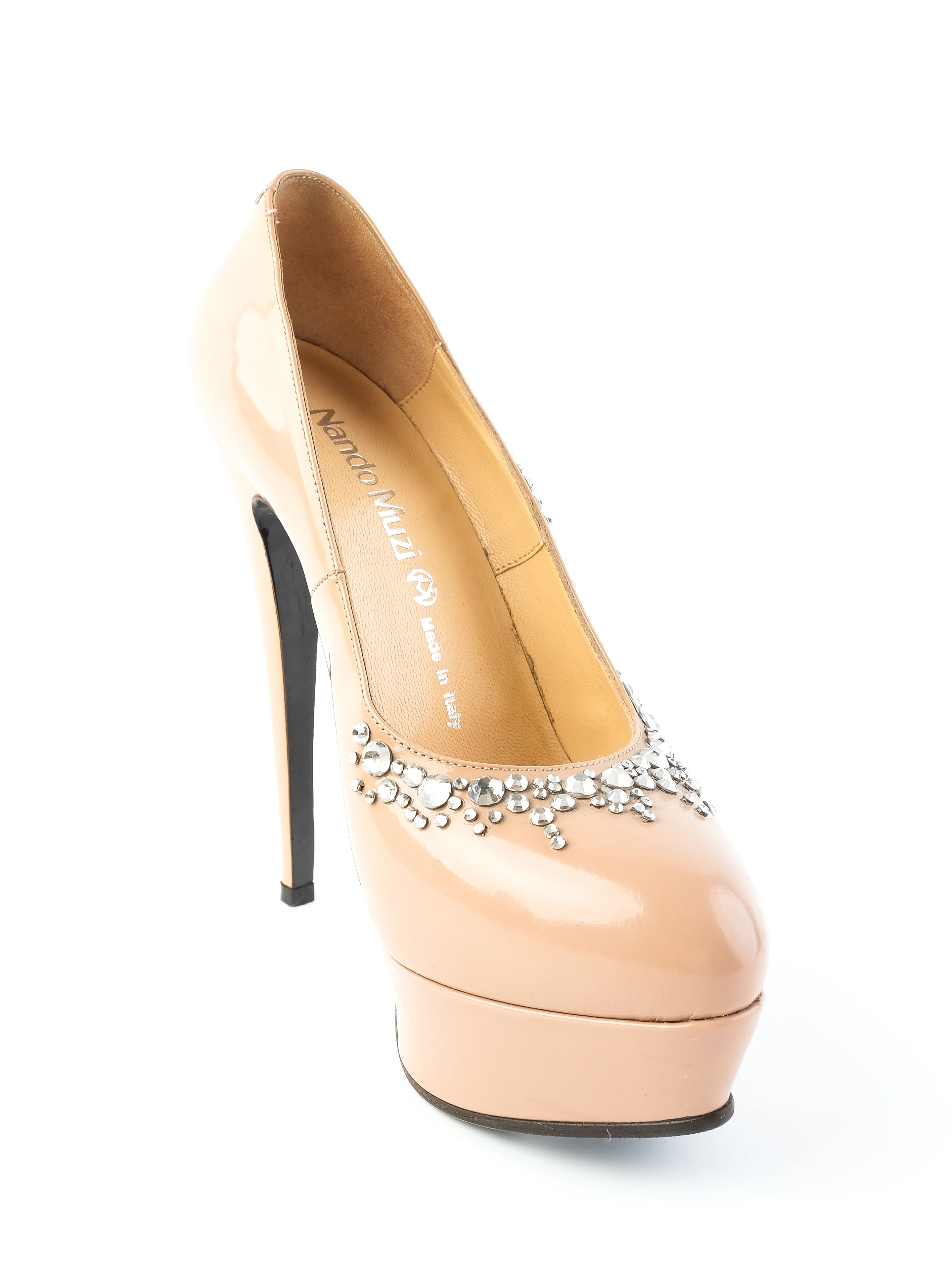 Nando Muzi Pink Leather Pumps — 3