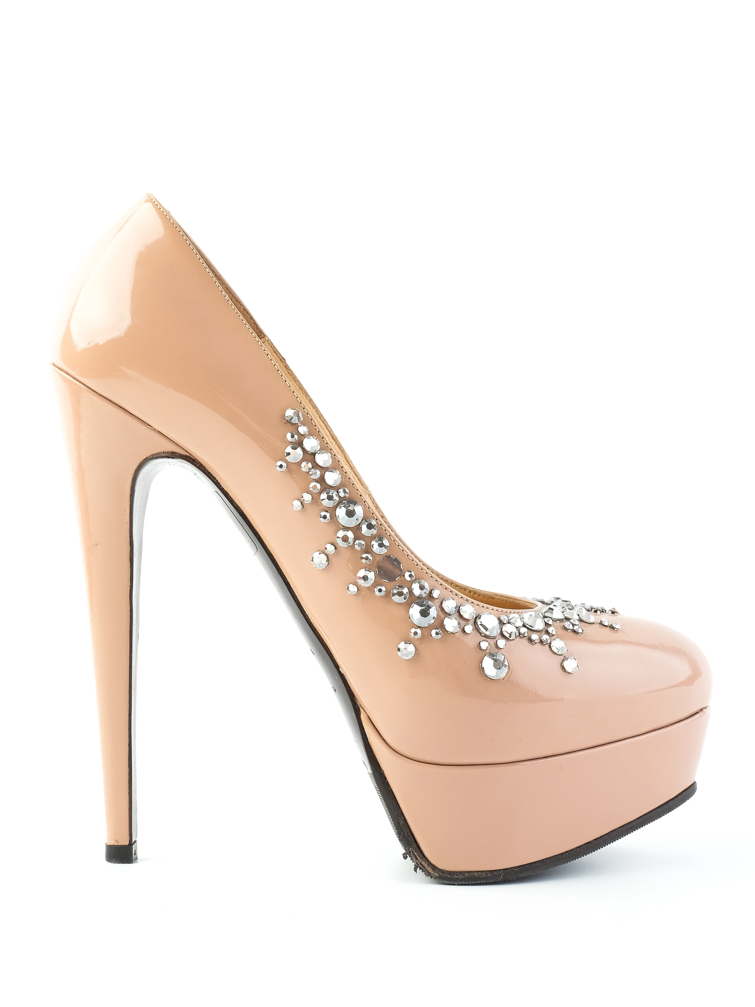 Nando Muzi Pink Leather Pumps — 2