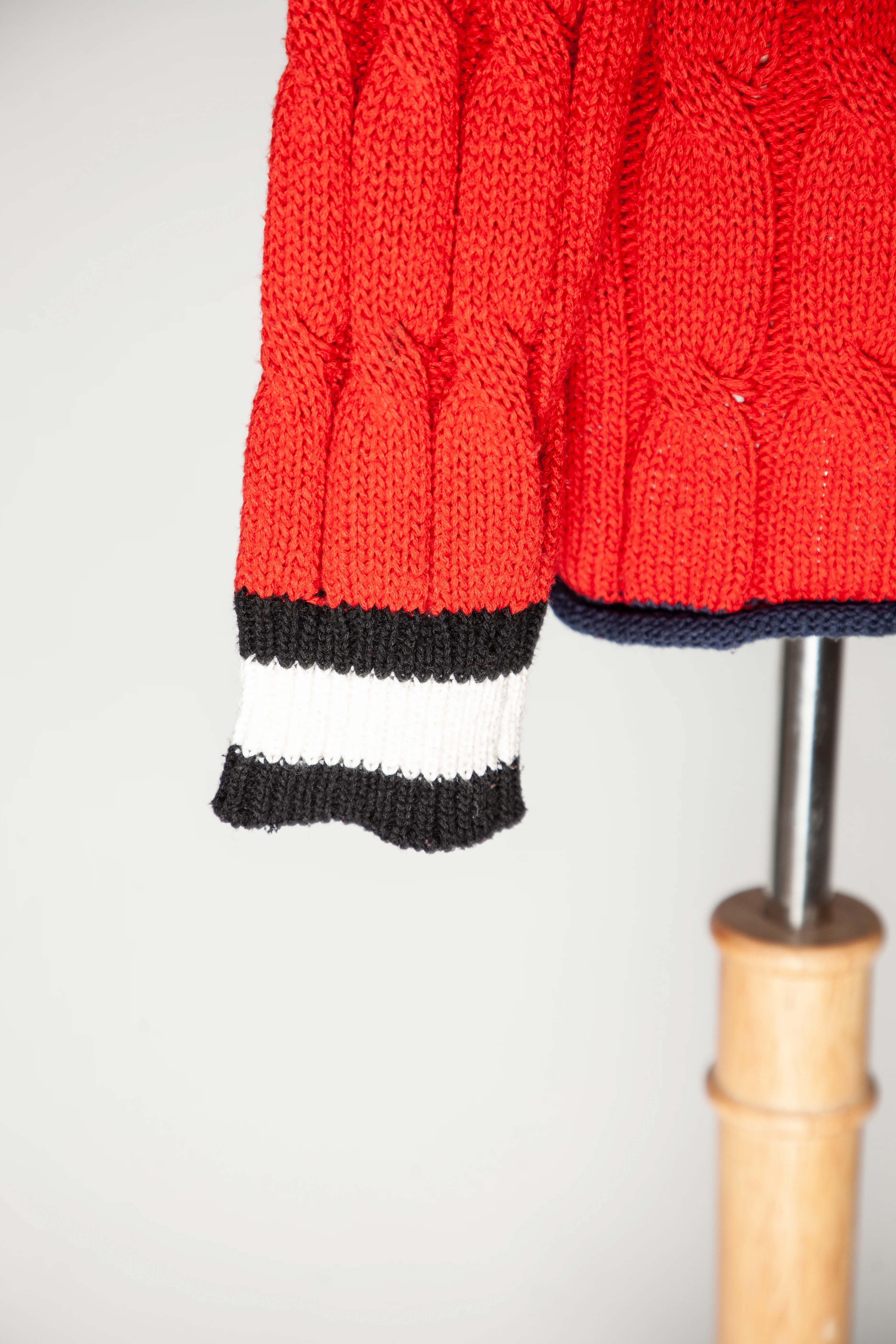 IPEKYOL Red Cotton Pullover — 2