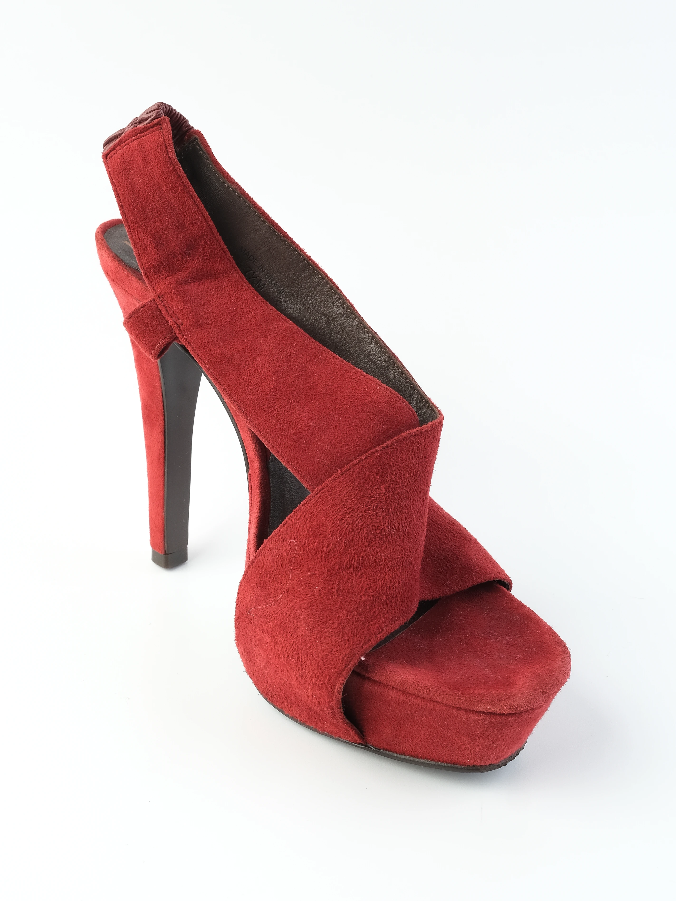 Diane von Furstenberg Red Leather Sandals — 2