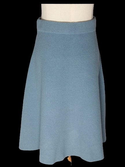 Intrend Blue Cashmere Skirt — 1
