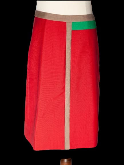 Prada Red Len Skirt — photo 1