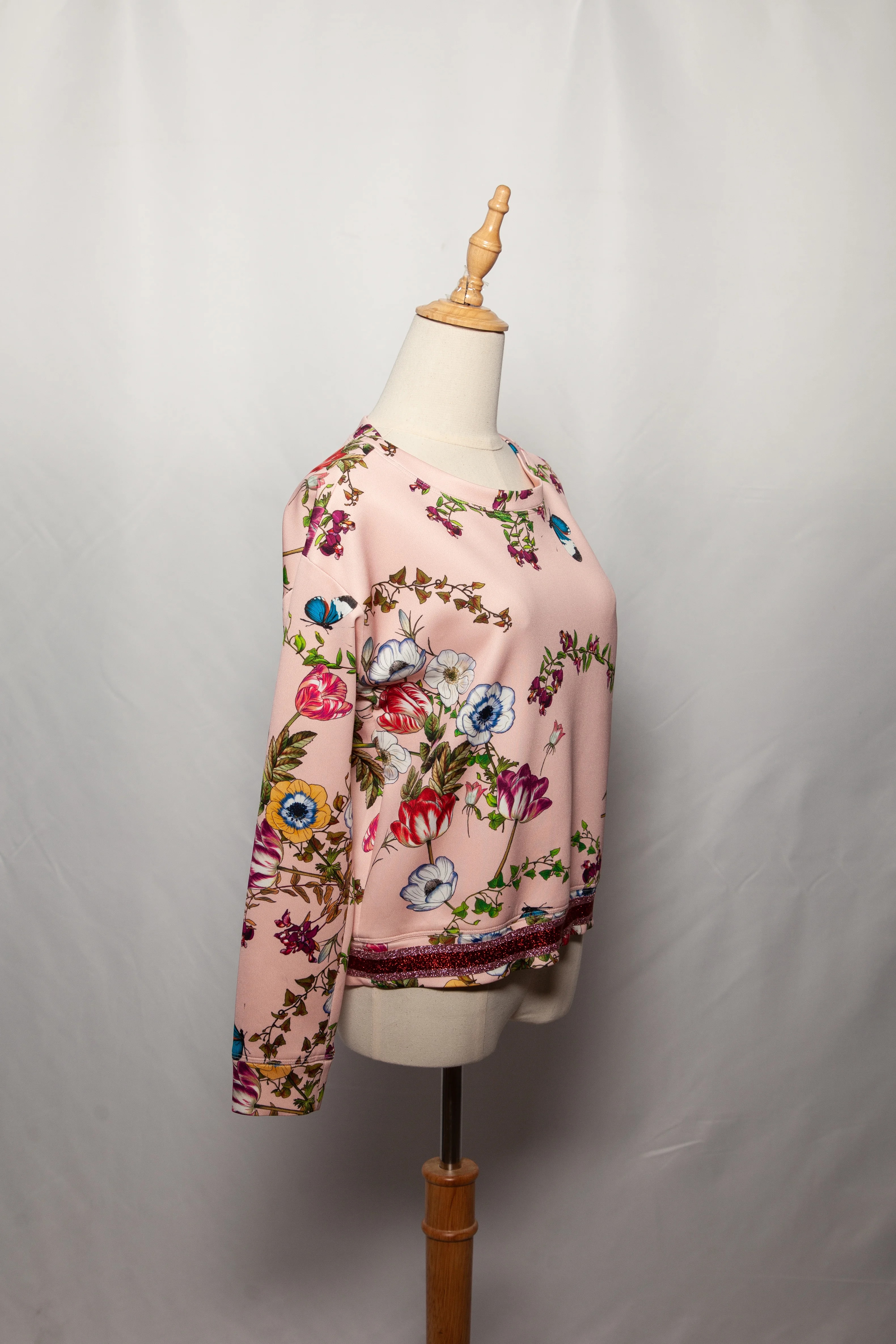 Intrend Pink Polyester Pullover — 2