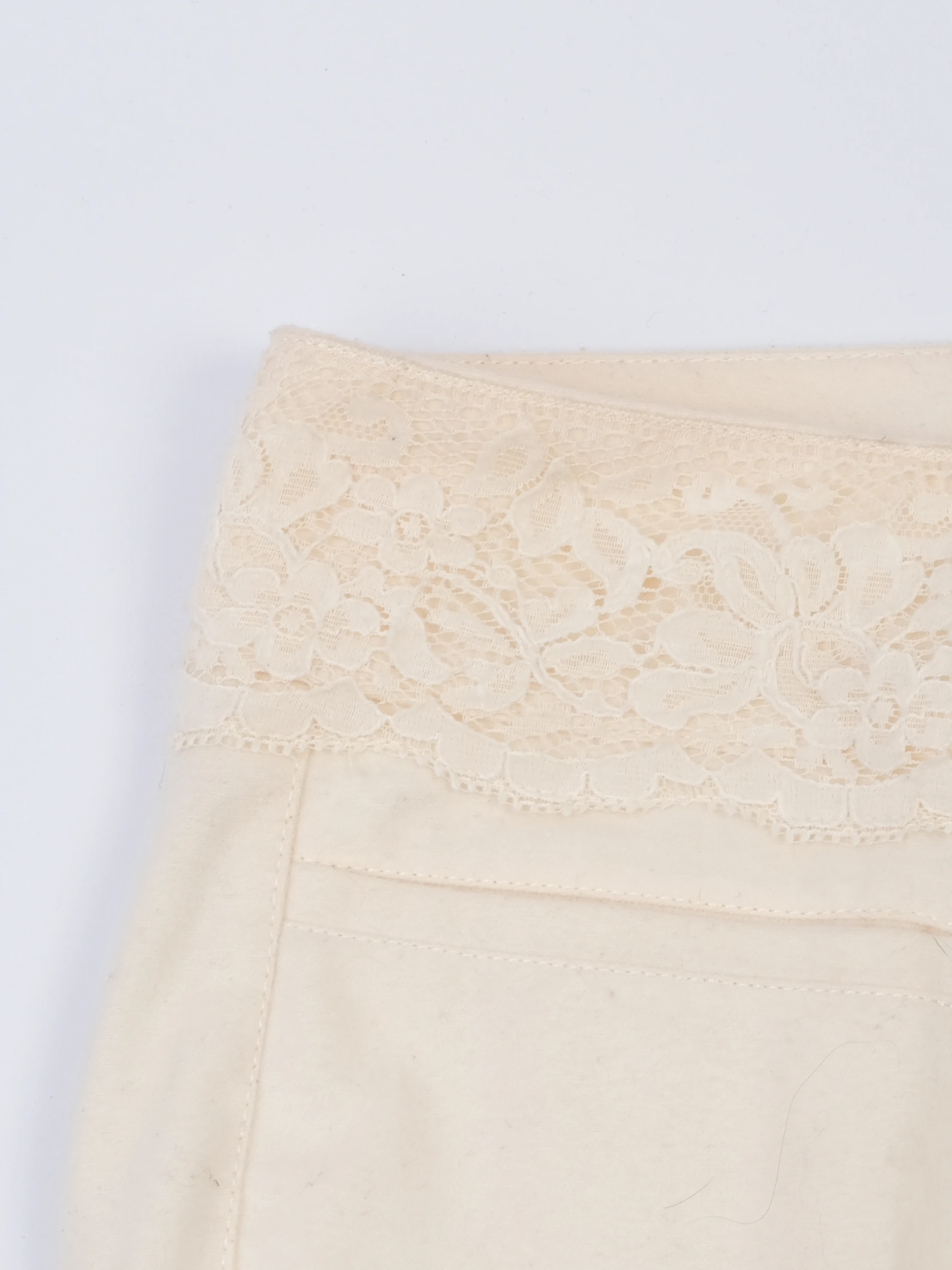 Red Valentino Yellow Wool Trousers — 3