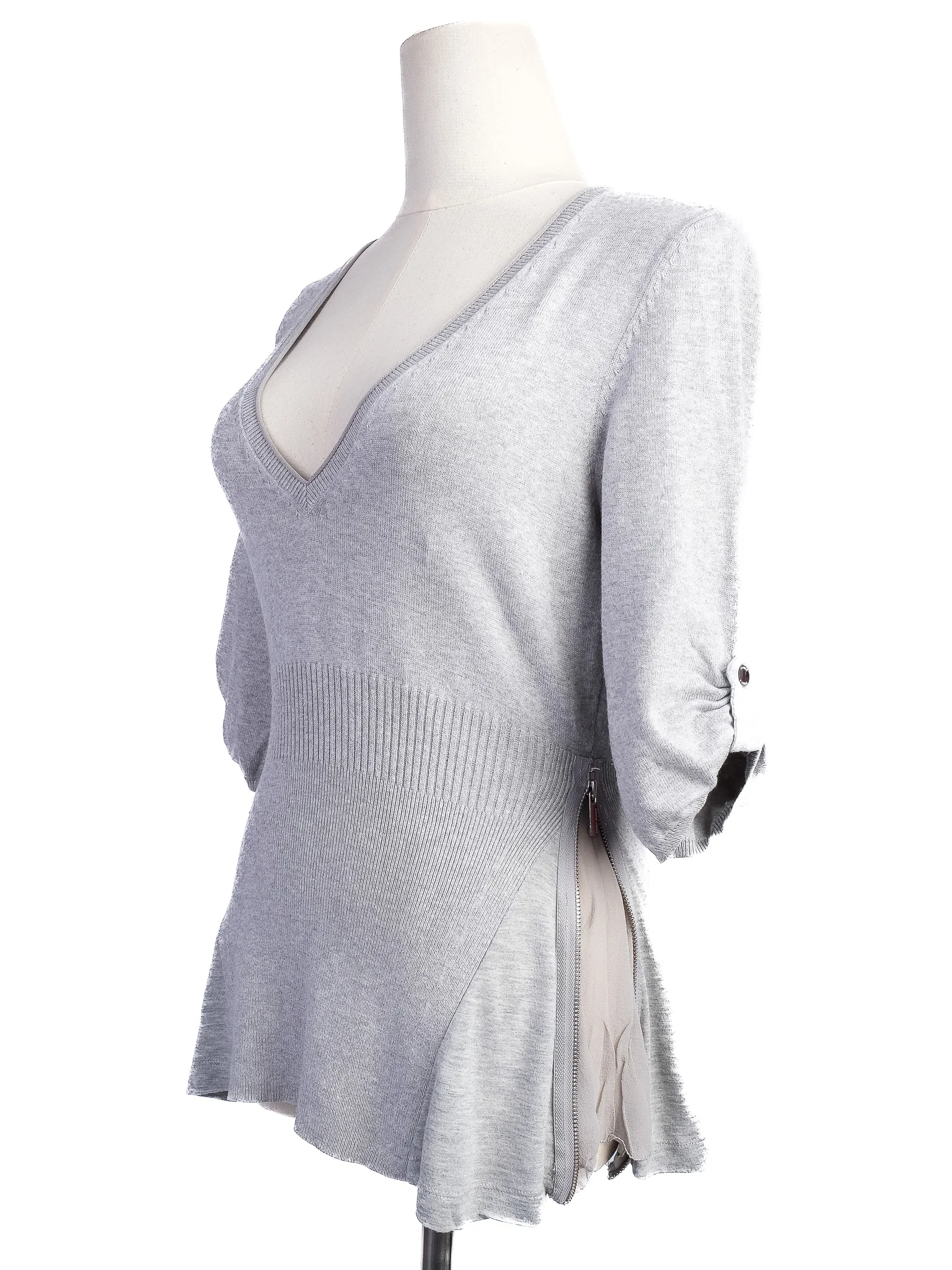 Karen Millen Gray Polyester Pullover — 2