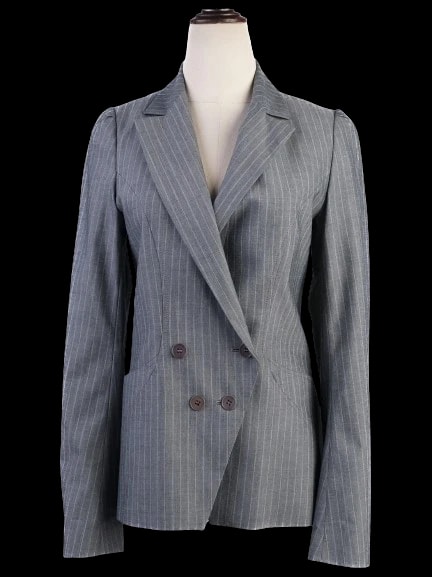 Reiss Gray Polyester Blazer — 1