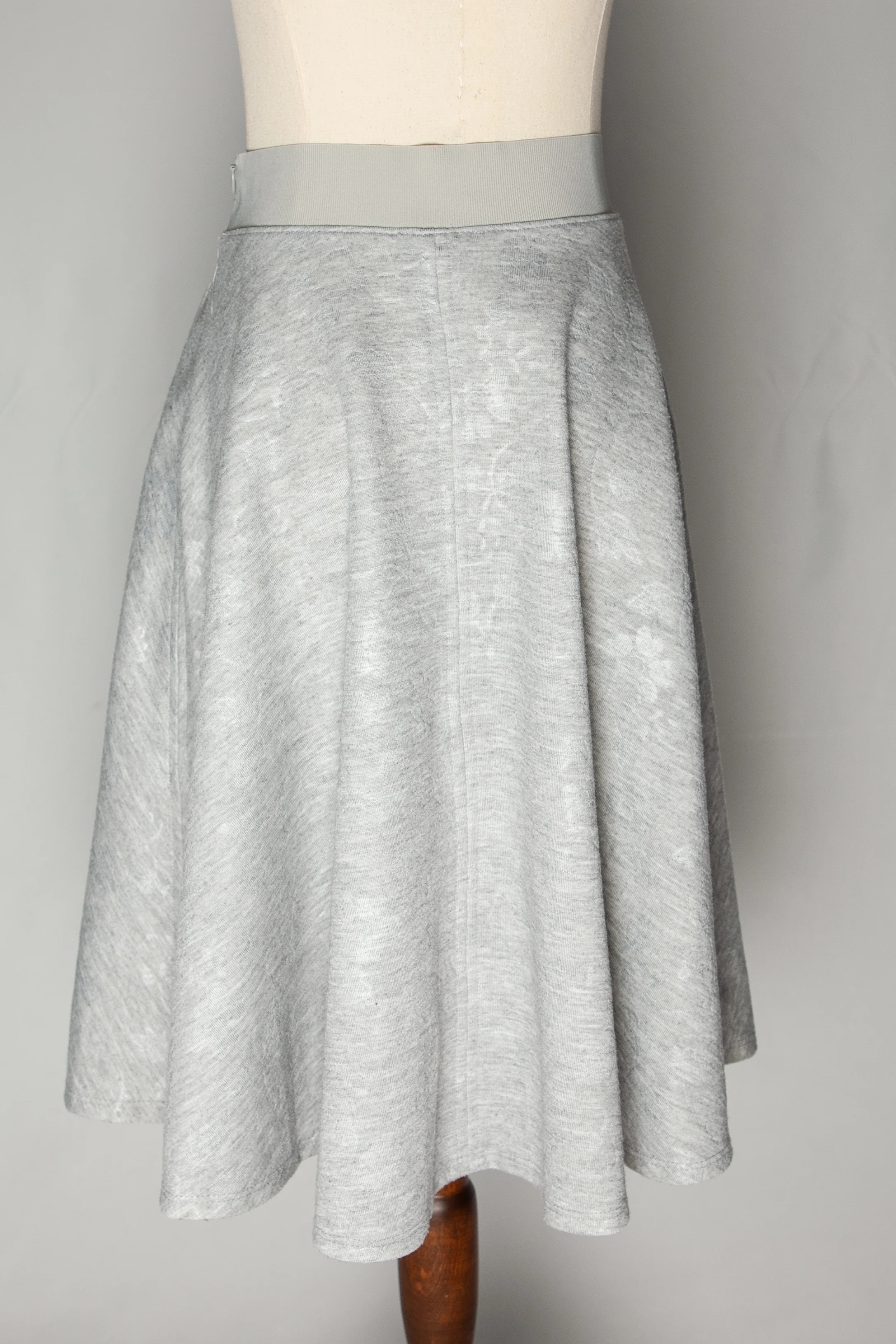 Barneys Newyork Gray Polyester Skirt — 3