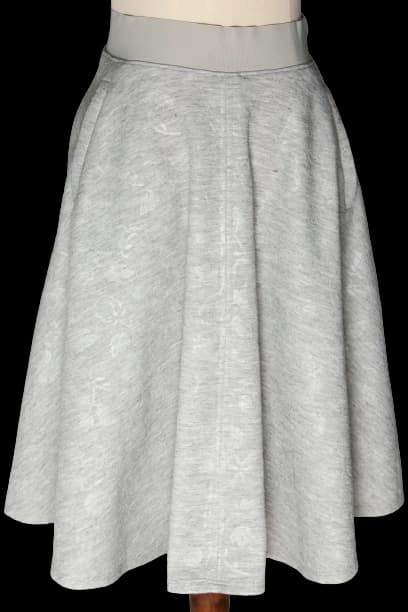 Barneys Newyork Gray Polyester Skirt — photo 1