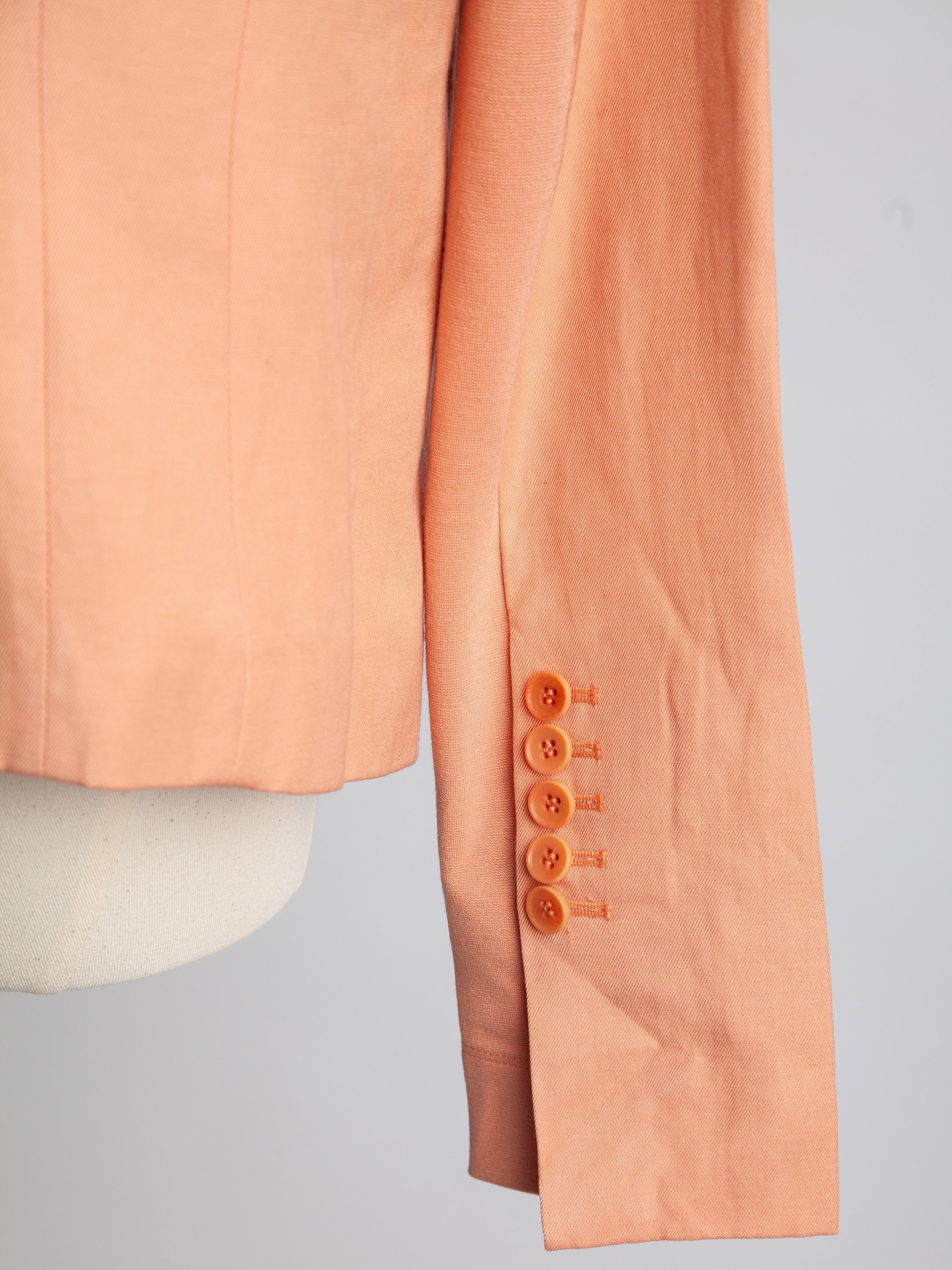 BCBGMaxazria Red Viscose Blazer — 3