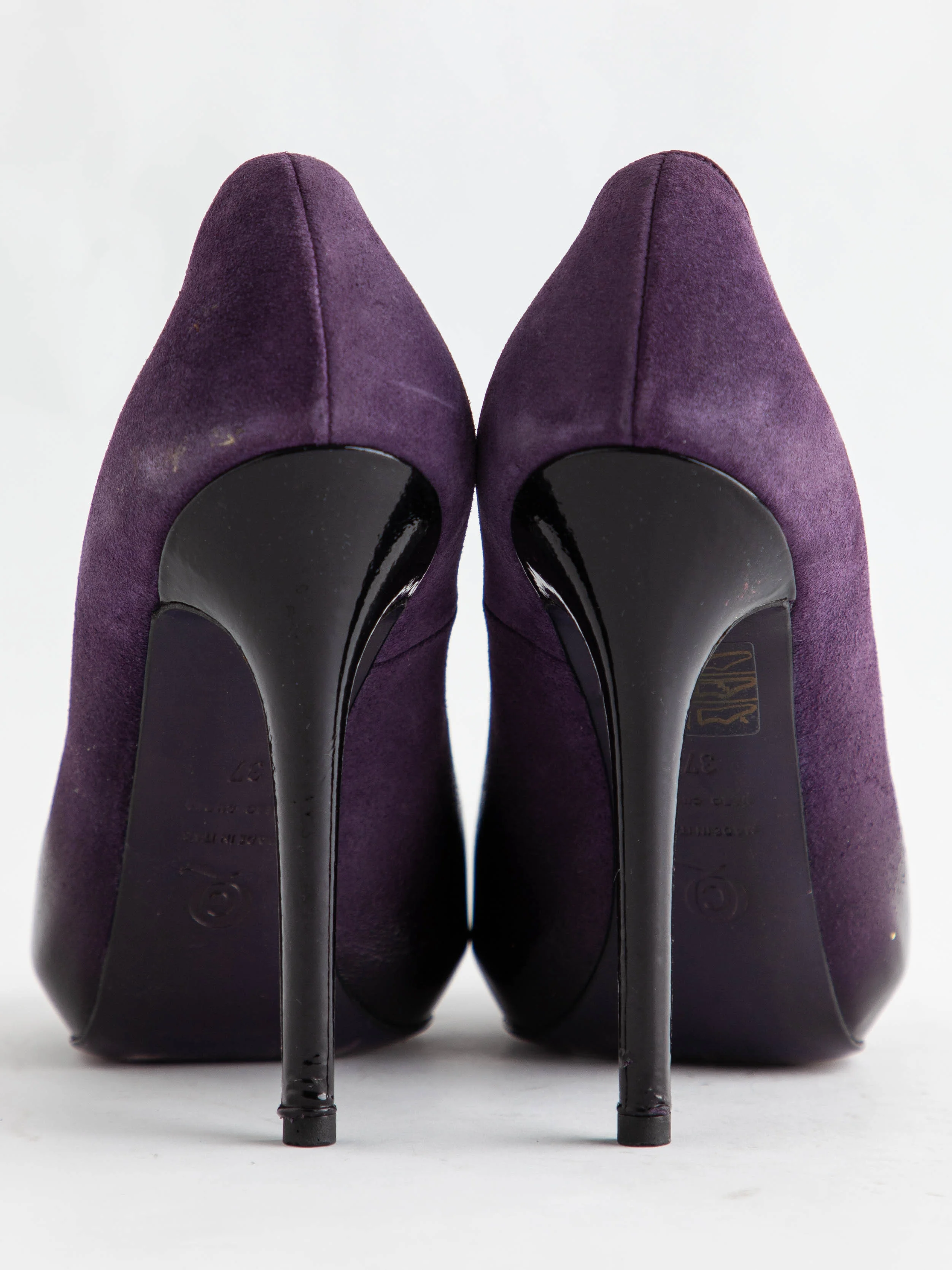 Alexander McQueen Purple Lacquer Pumps — 3