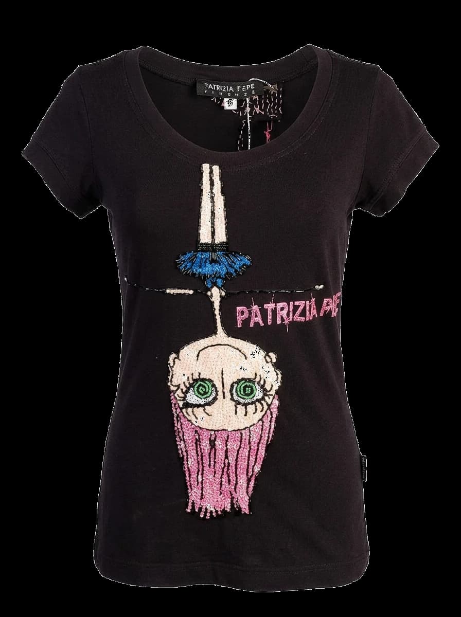 Patrizia Pepe Cotton T-Shirt — photo 1