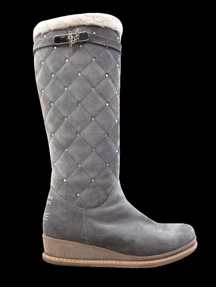 Gianfranco Ferrè Gray Leather Boots — 1