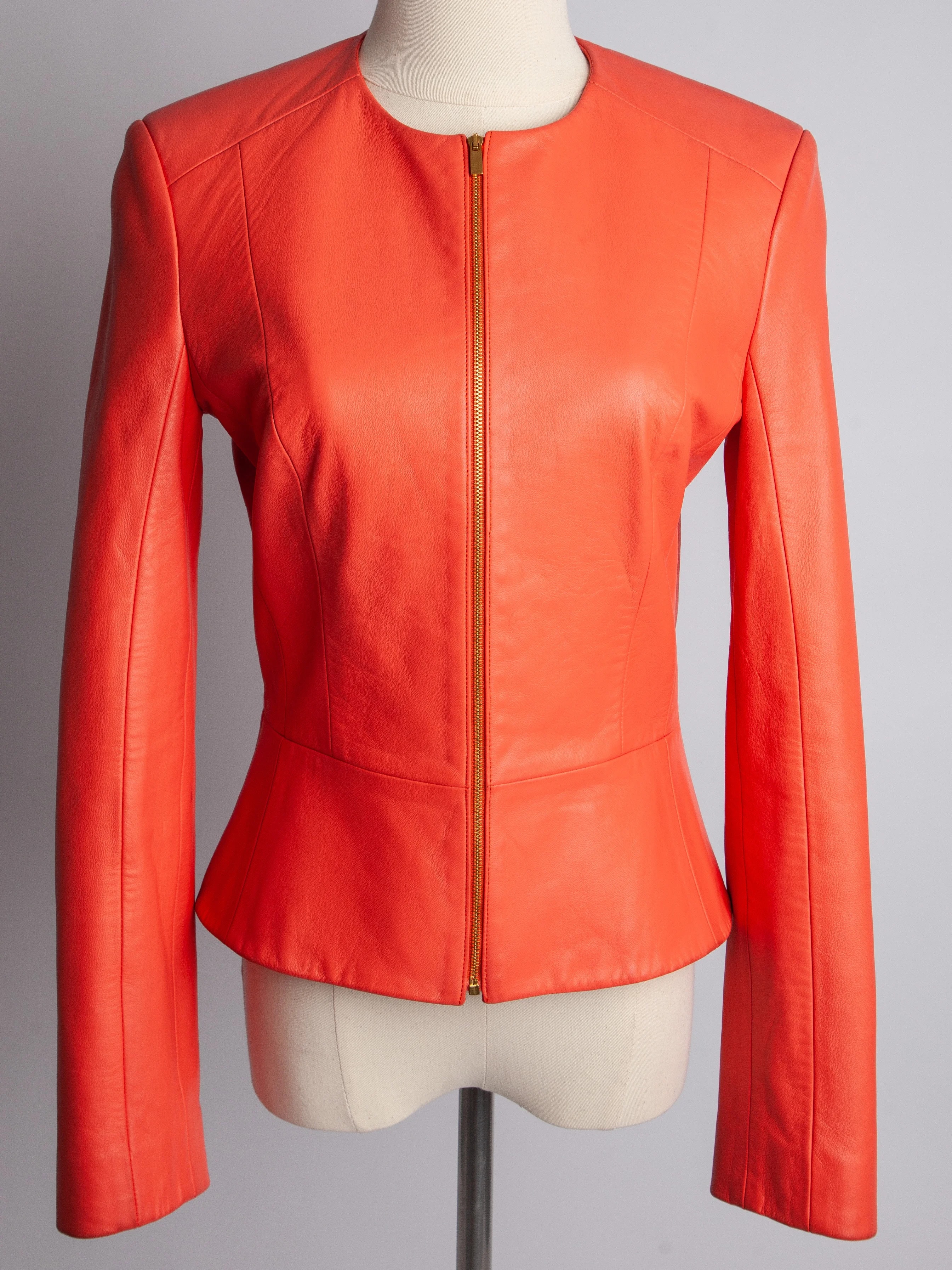 Michael Kors Pink Leather Jacket — 2