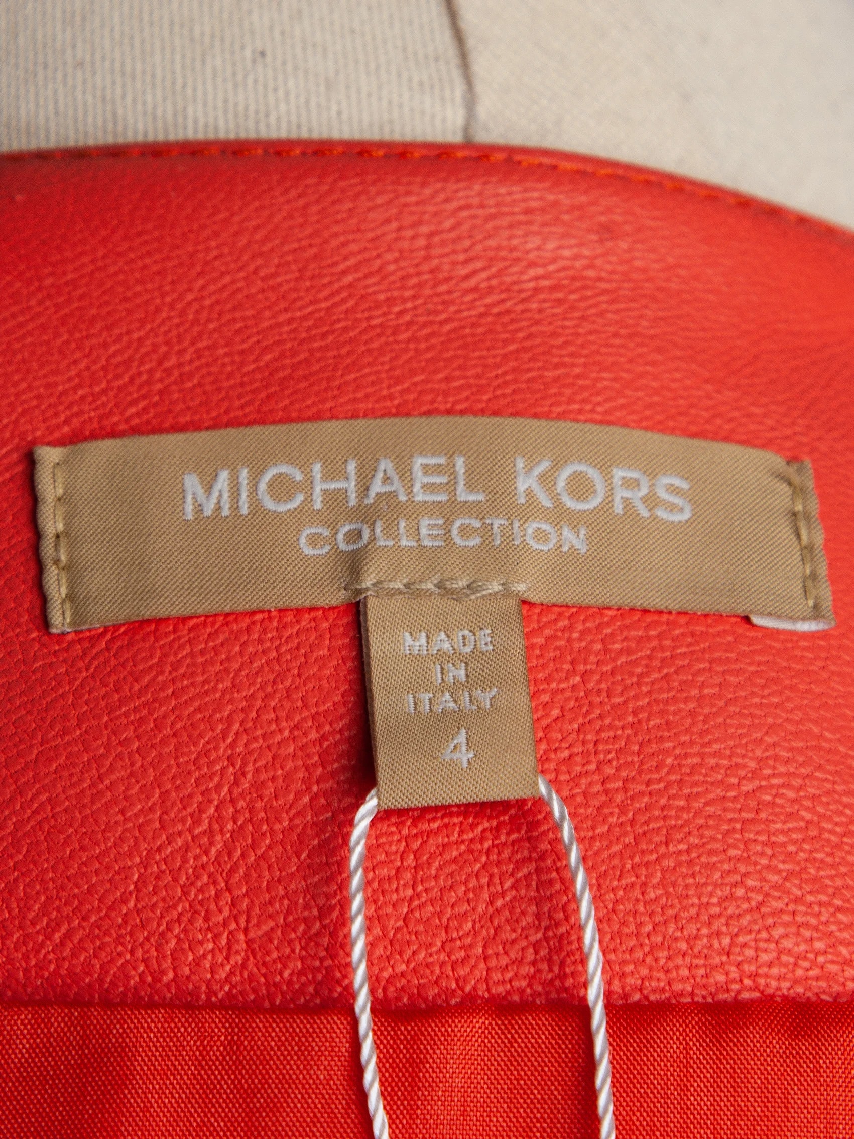 Michael Kors Pink Leather Jacket — 3