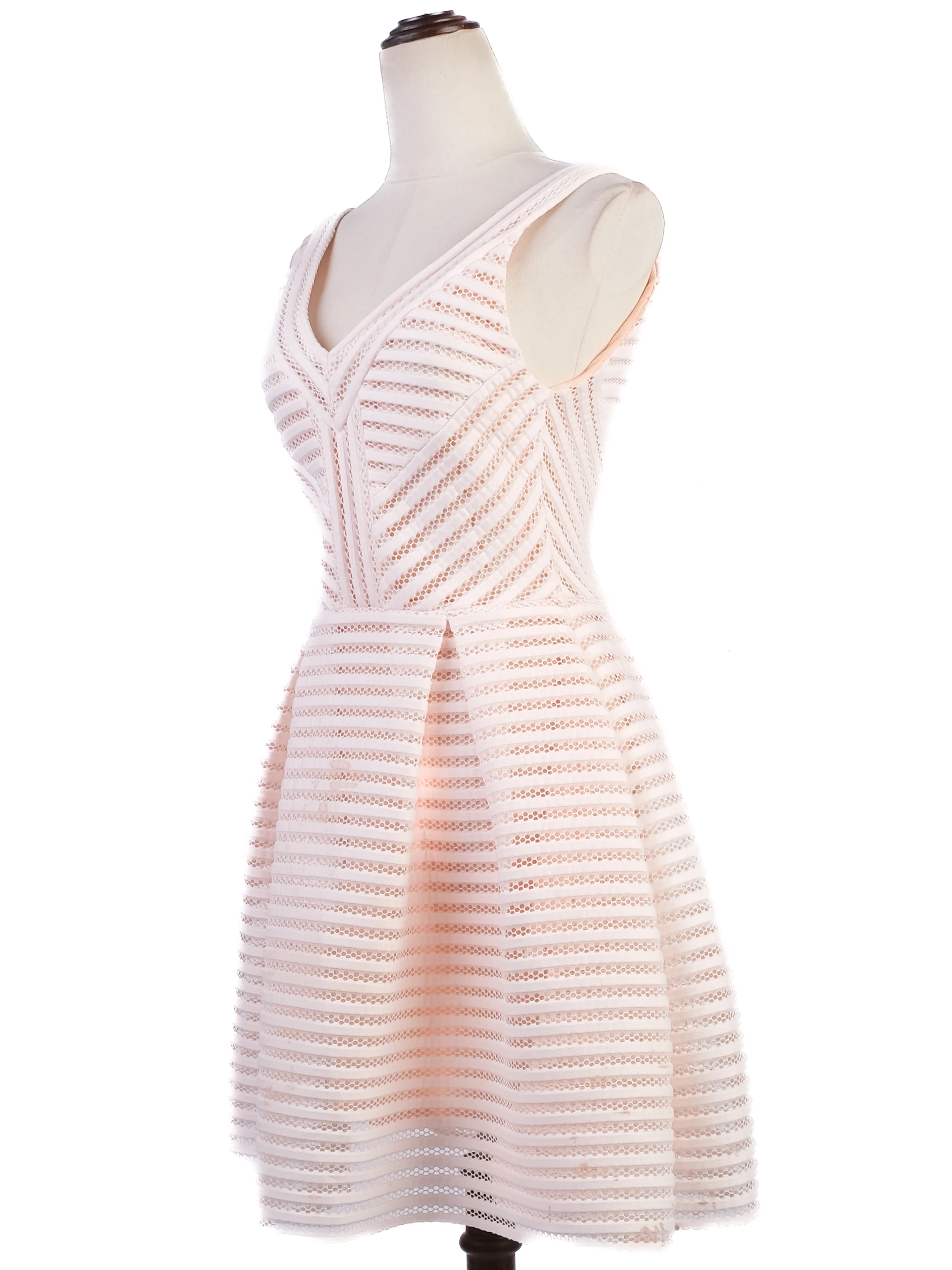 Maje White Polyester Cocktail Dress — 2