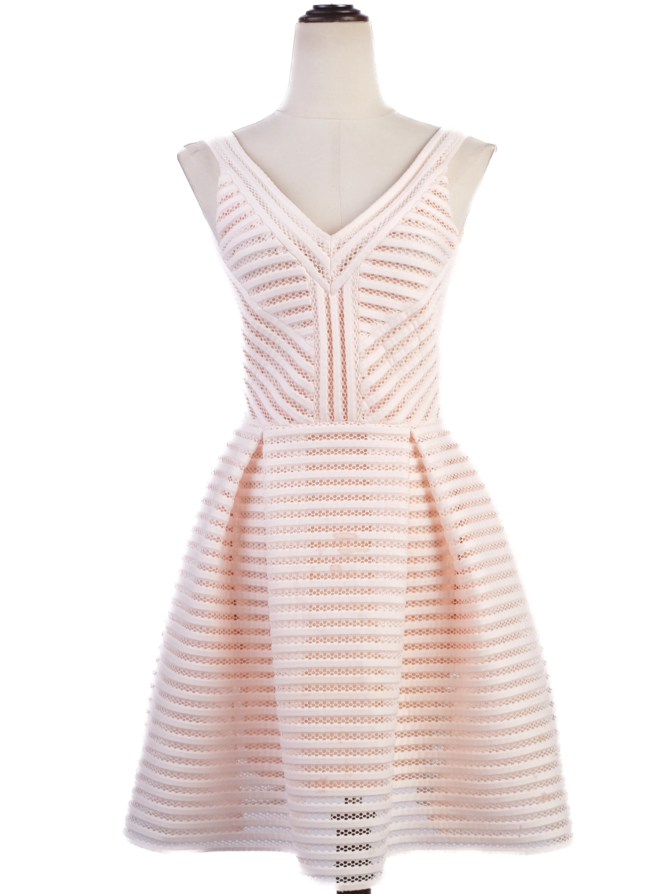 Maje White Polyester Cocktail Dress — 3