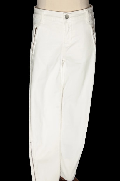J Brand White Cotton Jeans — 1