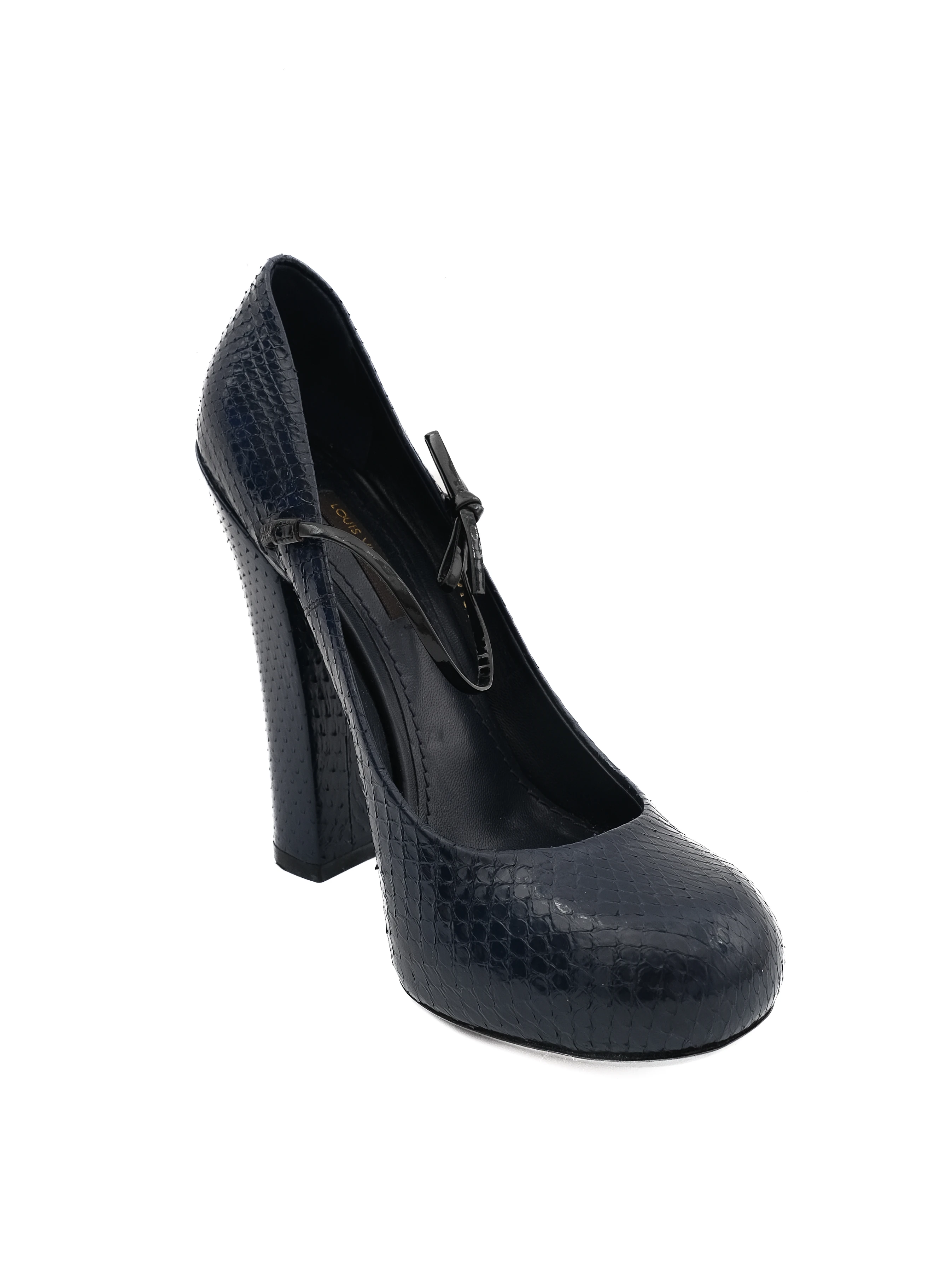 Louis Vuitton Blue Pumps — 3