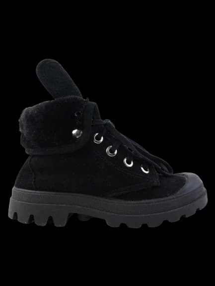 Judari Black Leather Ankle Boots — photo 1