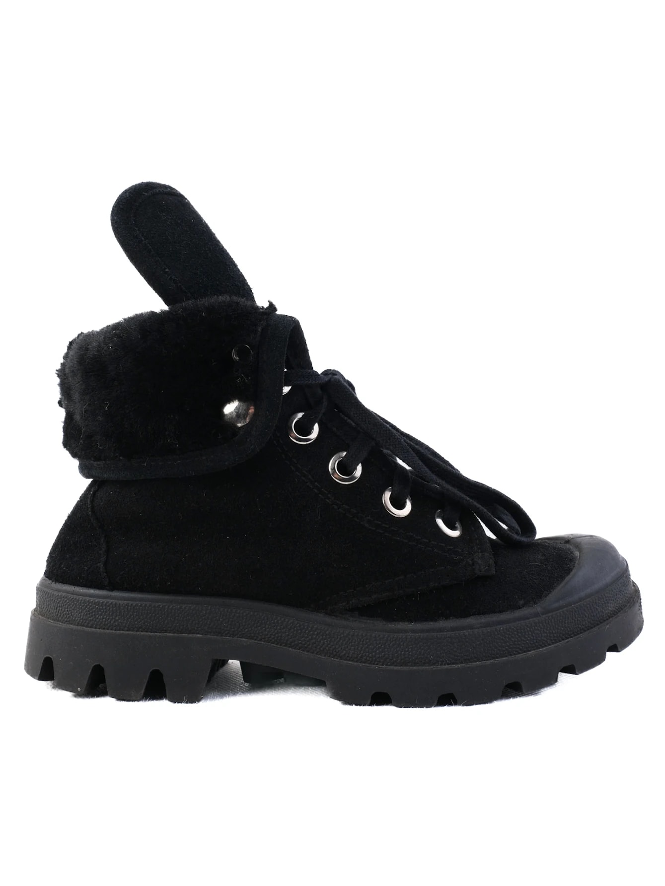 Judari Black Leather Ankle Boots — 3