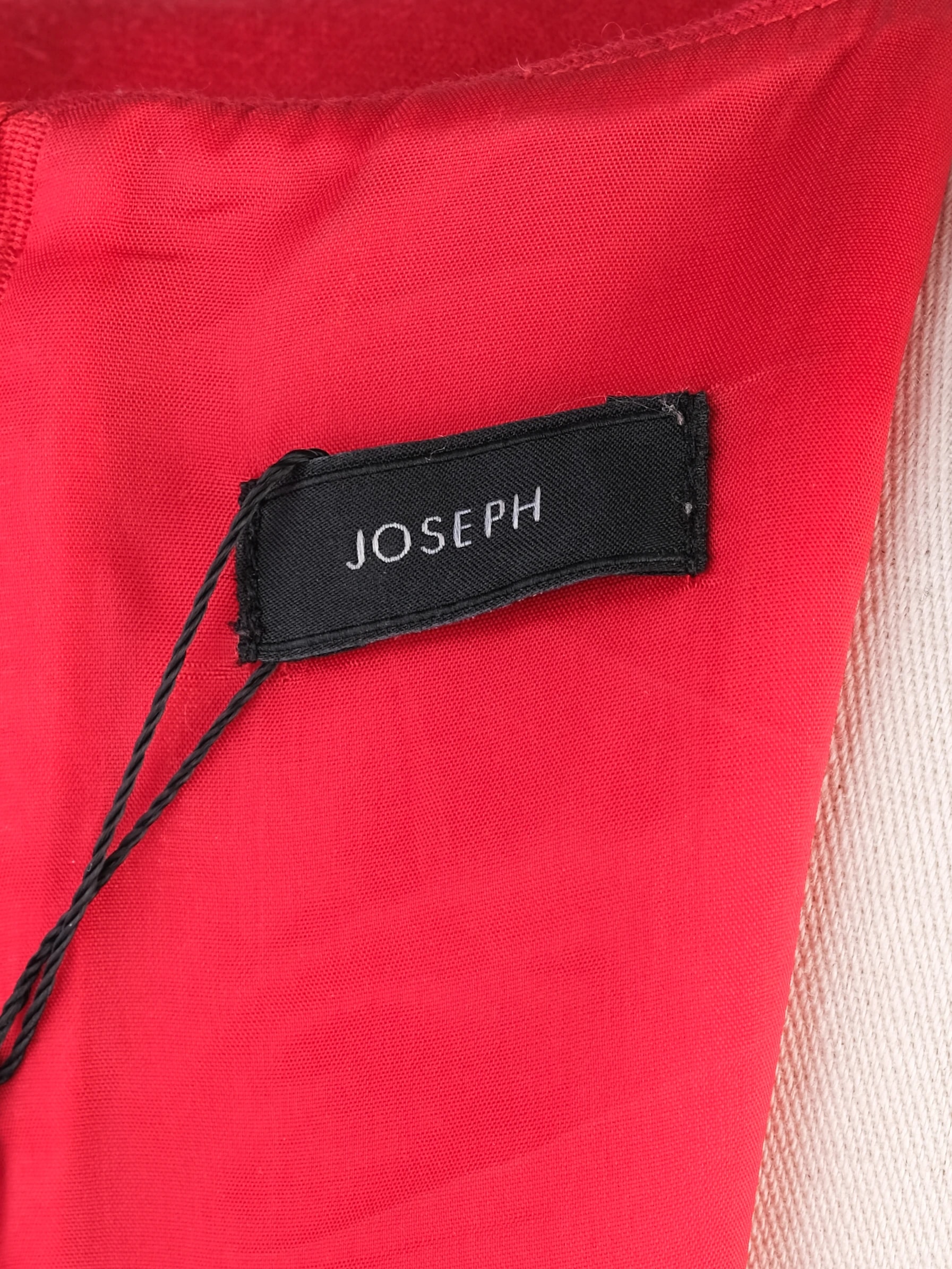 Joseph Red Wool Cocktail Dress — 2