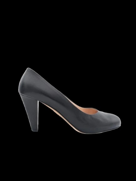Bally Black Leather Pumps — 1