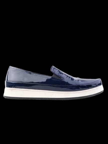 Prada Blue Lacquer Loafers — photo 1