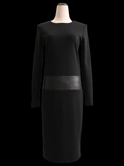 Max Mara Black Long Sleeve Dress — photo 1