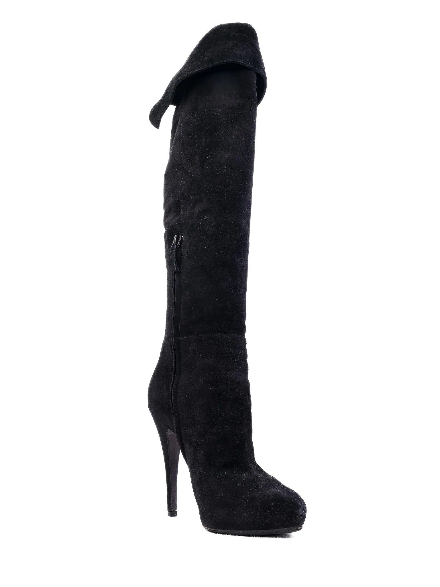 Casadei Black Leather Boots — 2