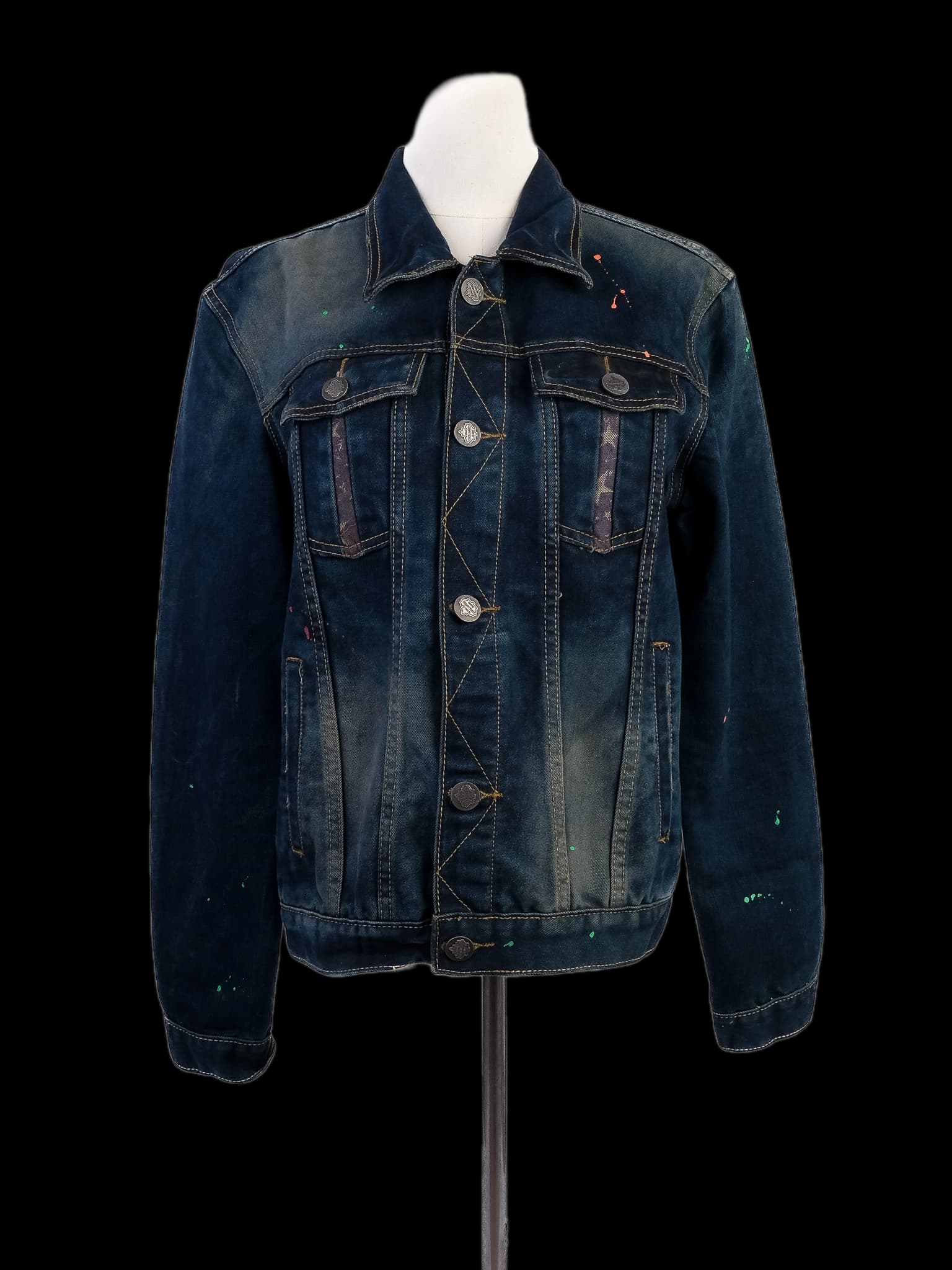 Dsquared2 Blue Cotton Denim Jacket — photo 1