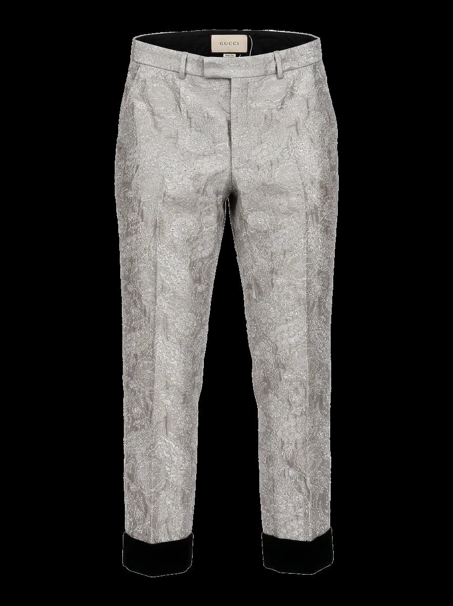 Gucci Gray Tailored Trousers — photo 1