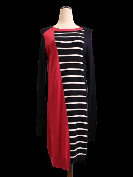 MaxCo Polyester Long Sleeve Dress — 1