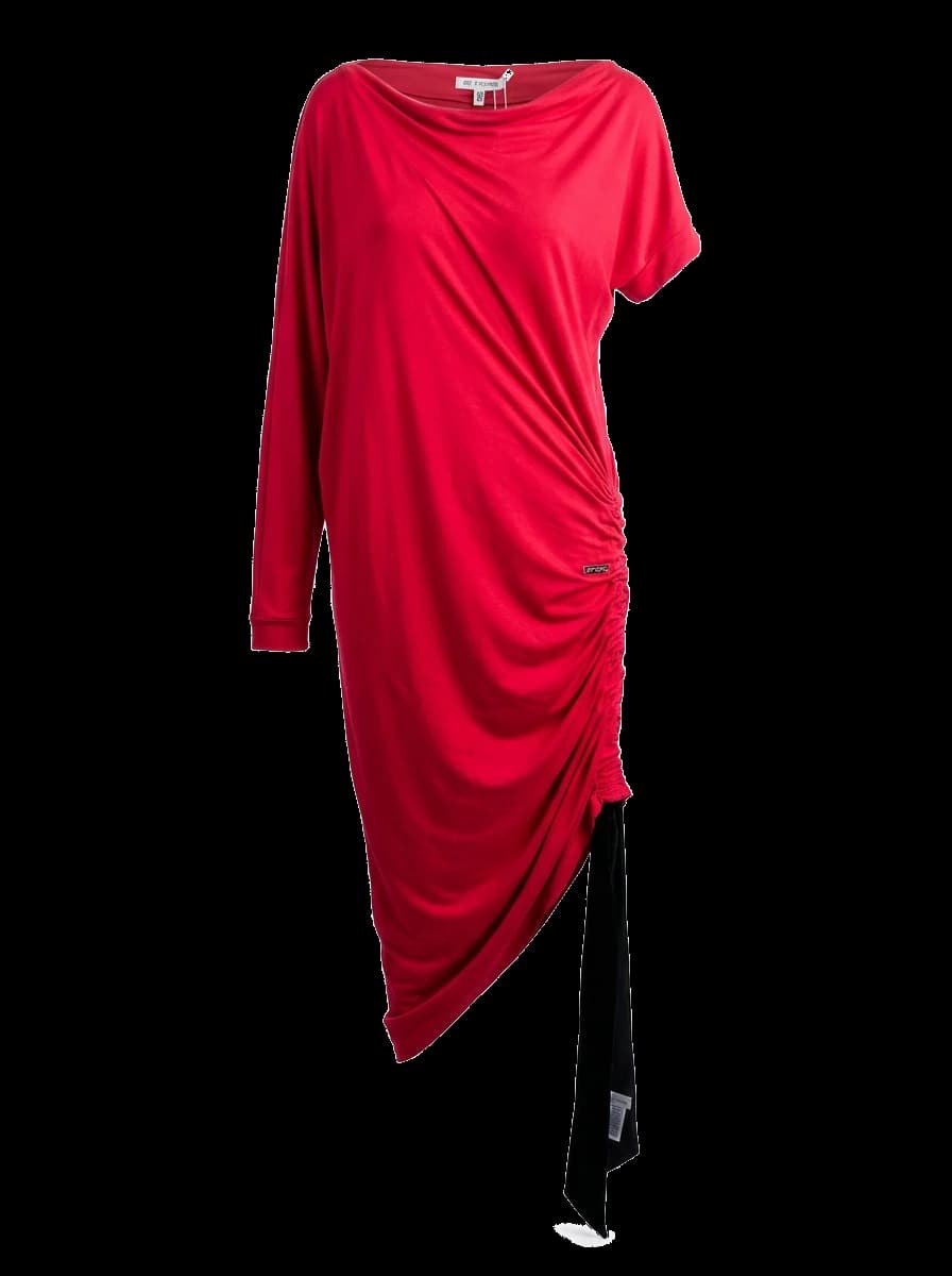 Gianfranco Ferrè Red Viscose Sleeveless Dress — photo 1