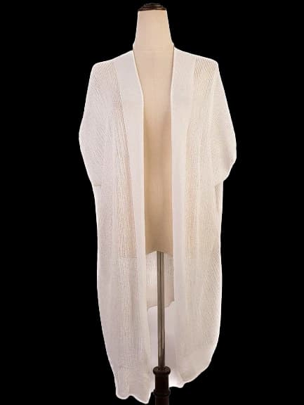 PierAntonio Gaspari White Viscose Cardigan — photo 1