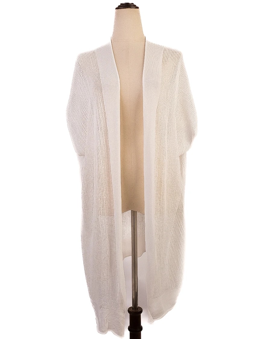 PierAntonio Gaspari White Viscose Cardigan — 2