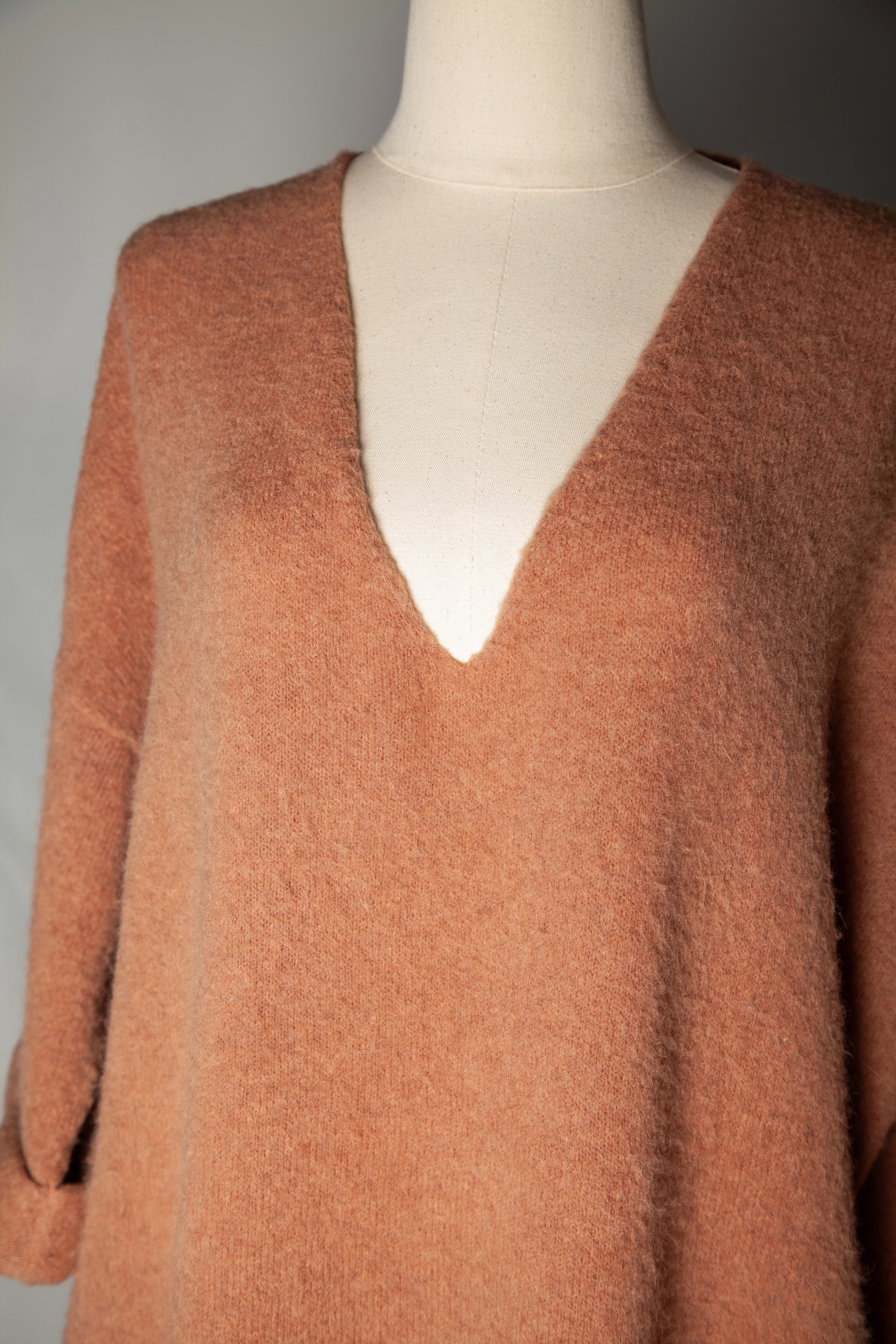 American Vintage Red Angora wool Pullover — 2