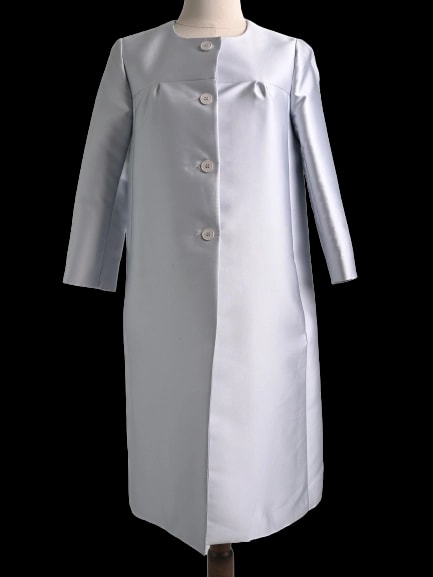 Tara Jarmon Gray Polyester Coat — 1