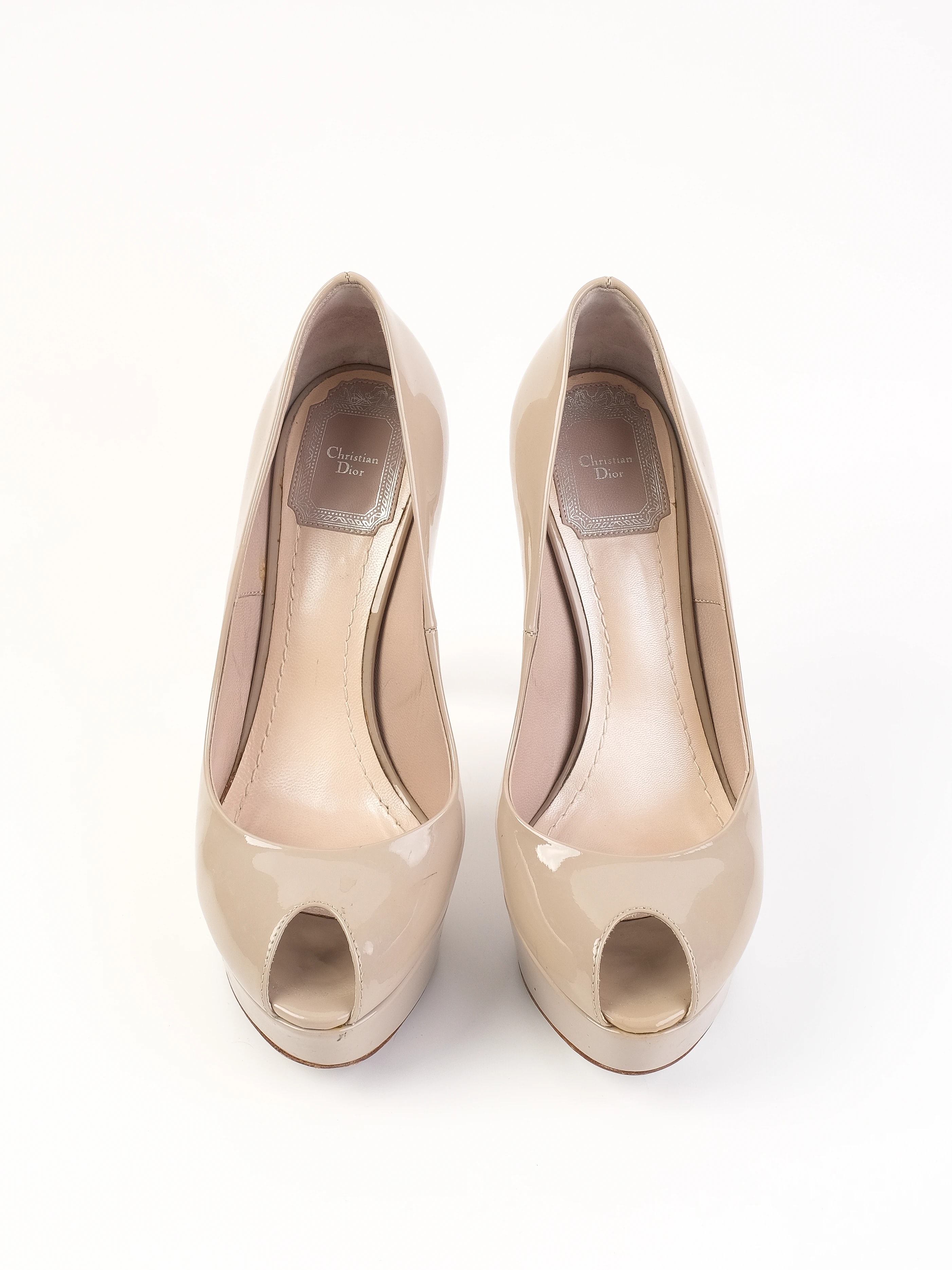 Dior Gray Leather Pumps — 3