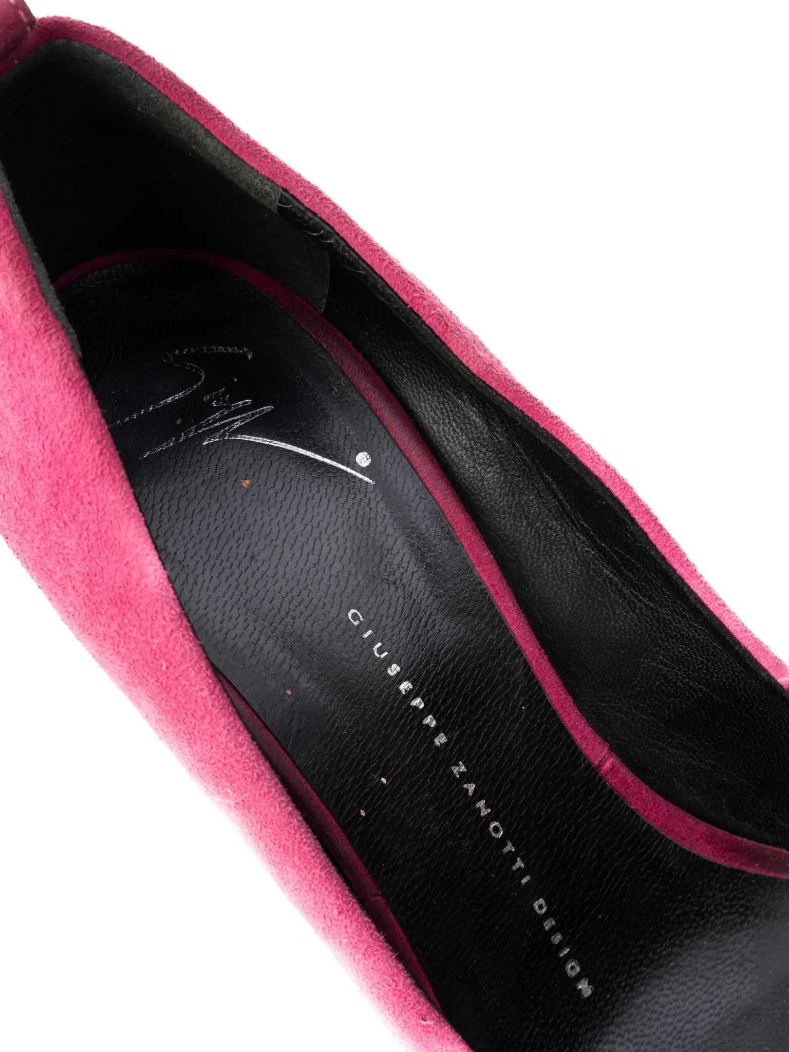 Giuseppe Zanotti Purple Leather High Heel Pumps — 3