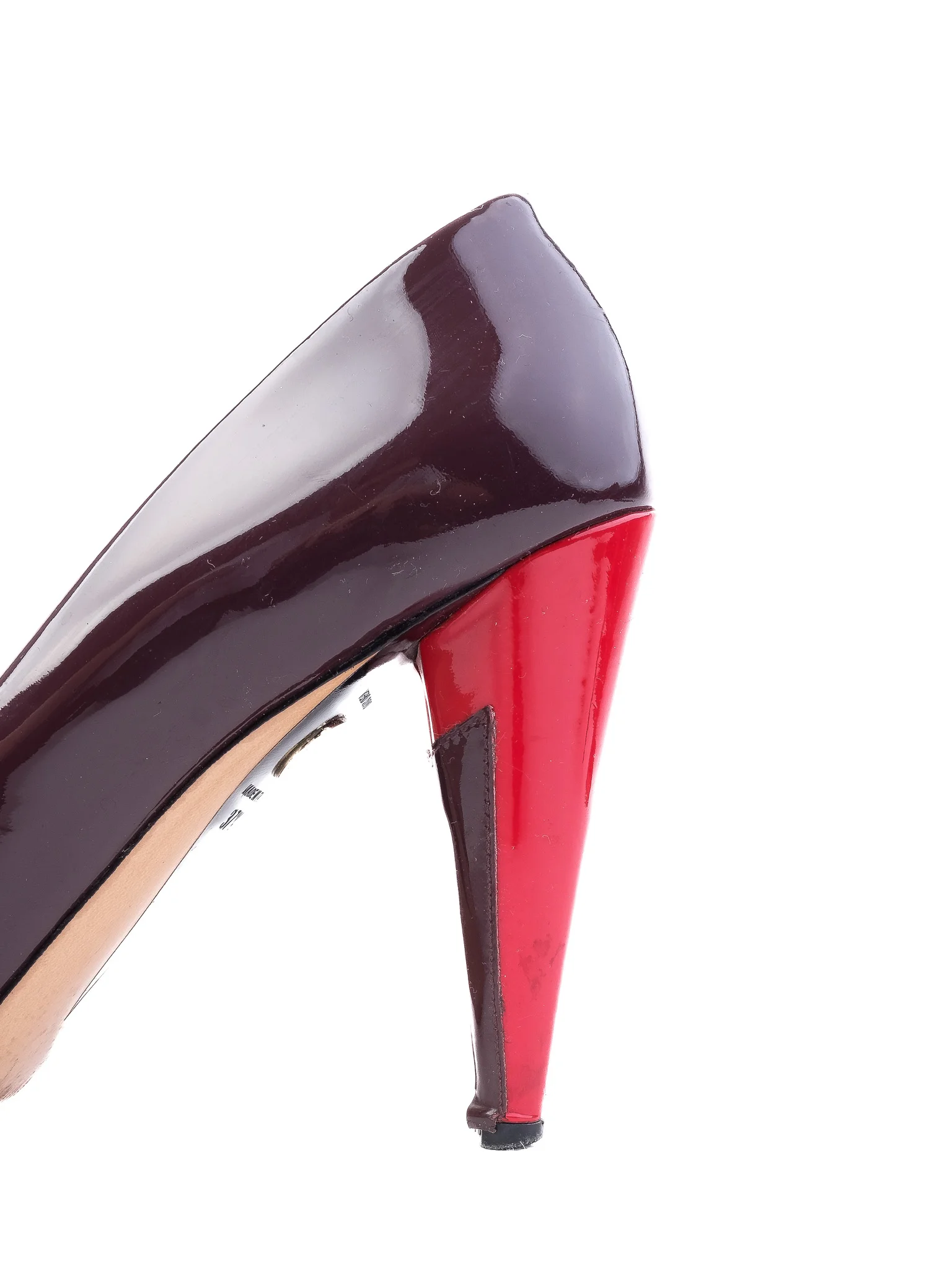 Versace Red Leather High Heel Pumps — 3