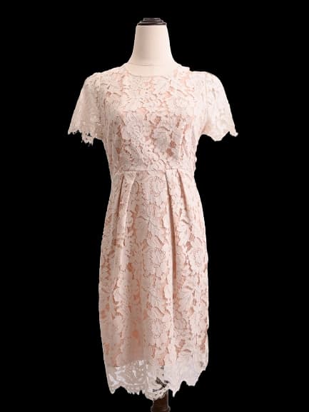 TWINSET White Polyester Midi Dress — photo 1