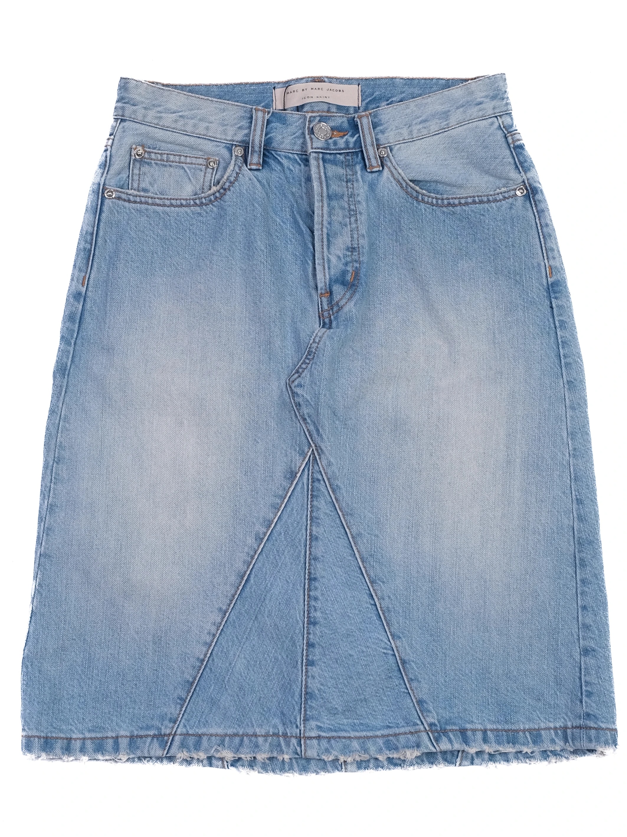 Marc Jacobs Blue Cotton Pencil Skirt — 2