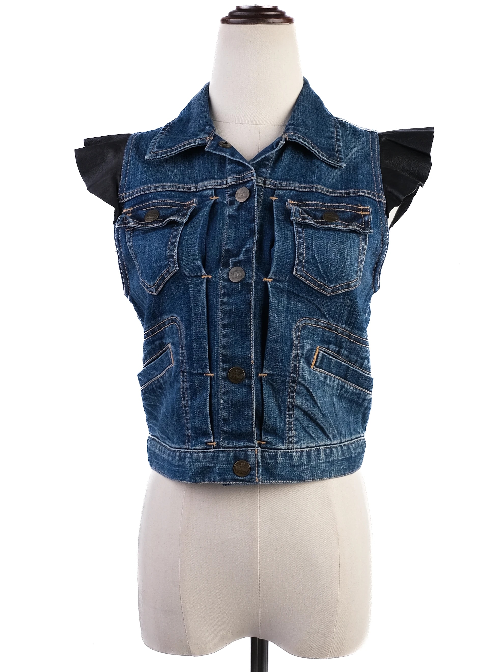 Juicy Couture Blue Cotton Vest — 2